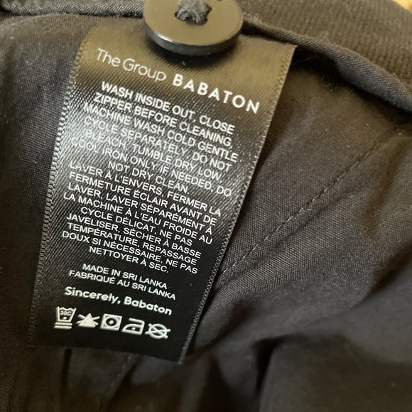 Aritzia Babaton Andro High rise pant in BLACK colour/Size 6 - Picture 6 of 9